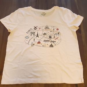 J Crew Paris Collector Tee